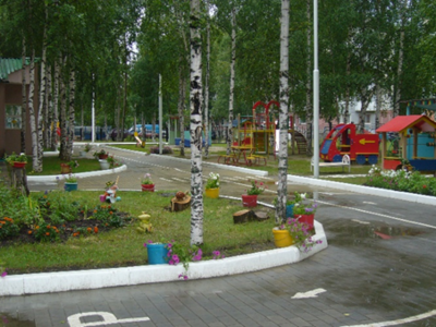 территория с прогулочными площадками по адресу 2-63