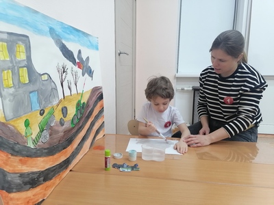 Рисование  "Ладога"