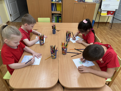 Рисование "Чистое море"