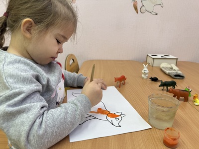 Раскрашивание героя сказки