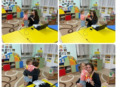 Группа "Непоседы" дарят подарки мамам