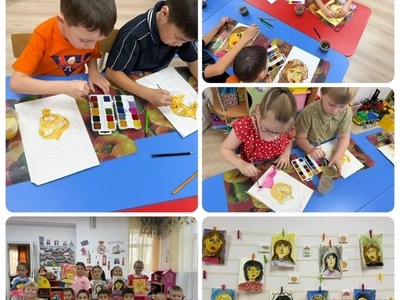 Группа "Непоседы" готовят подарки для мамочек