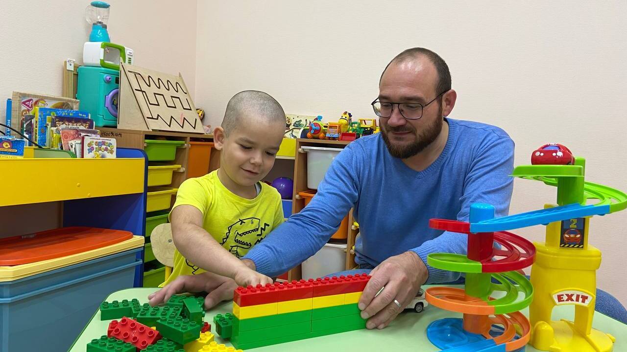 Вместе с папой