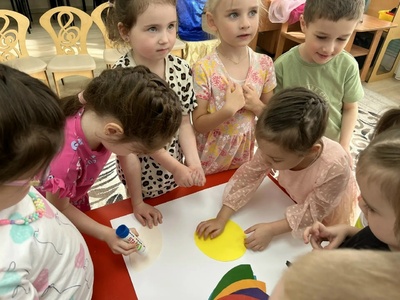 Создание цветка "Дружбы"