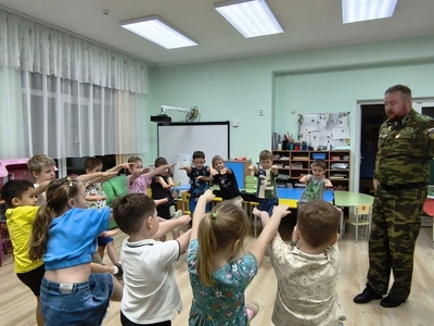 Классная встреча с пограничниками Тюменской области