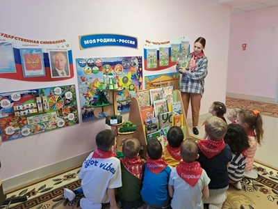 Беседа с детьми группы "Непоседы"