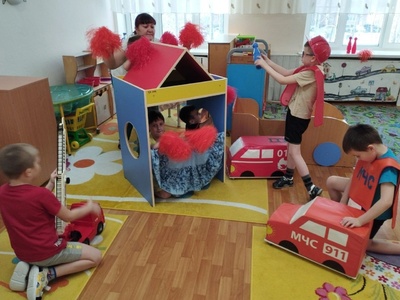 Пожар в доме