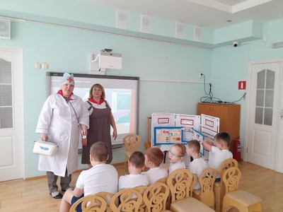 Встреча с Доктором Айболитом, Грязнулей и Мойдодыром