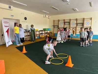 Веселые старты «Буду здоровым!»